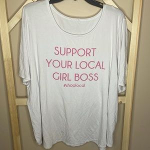 Support your local girl boss tee